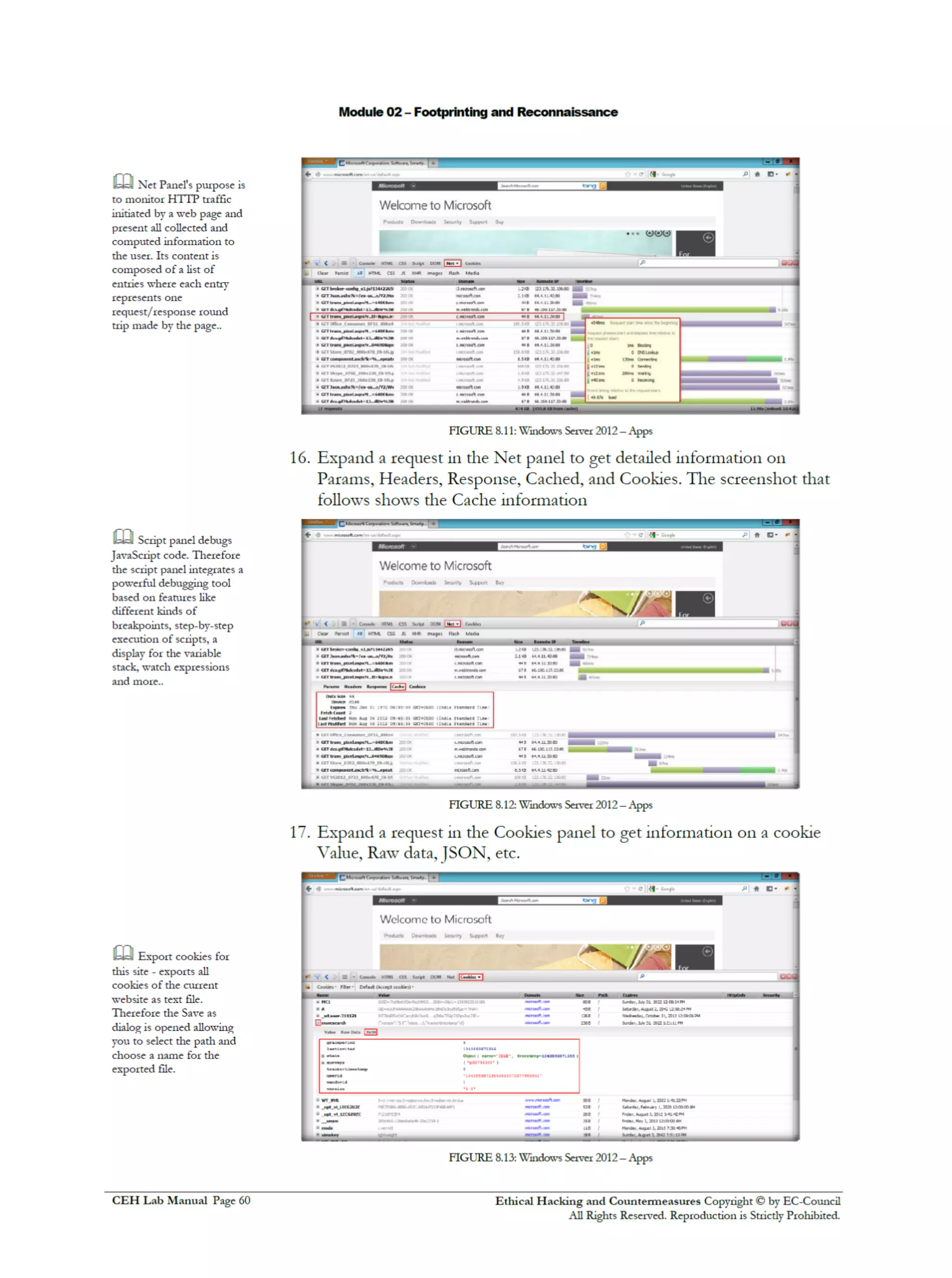 Cehv8 Labs - Module02: Footprinting and Reconnaissance
