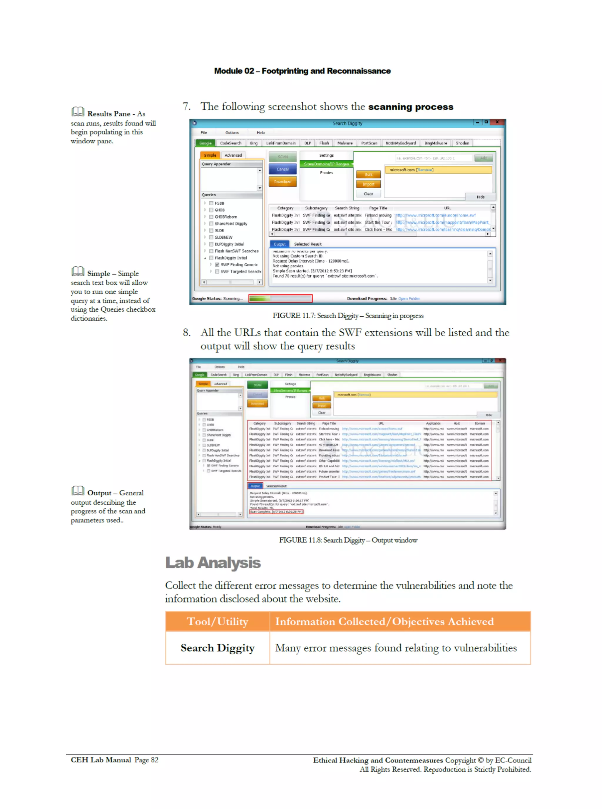 Cehv8 Labs - Module02: Footprinting and Reconnaissance