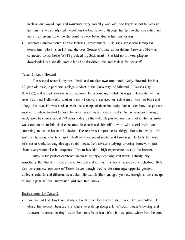 Sun Basket UX Analysis