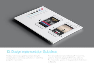 (Replace with full screen background image) 
13. Design Implementation Guidelines 
This document serves as a guide for dev...