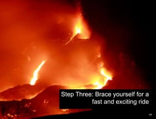 44Shift your perspective and point of viewStep Three: Brace yourself for a fast and exciting ride