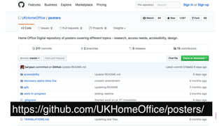 Digital, Data and Technology
https://github.com/UKHomeOffice/posters/
 