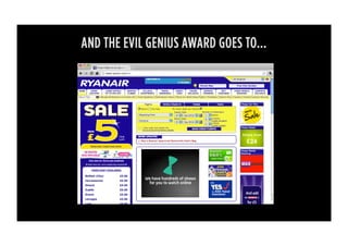 Dark Patterns: User Interfaces Designed to Trick People (Presented at UX Brighton 2010)