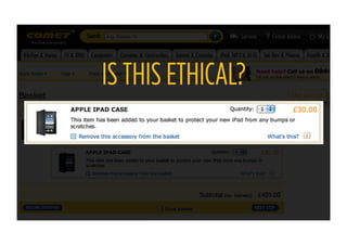 Dark Patterns: User Interfaces Designed to Trick People (Presented at UX Brighton 2010)