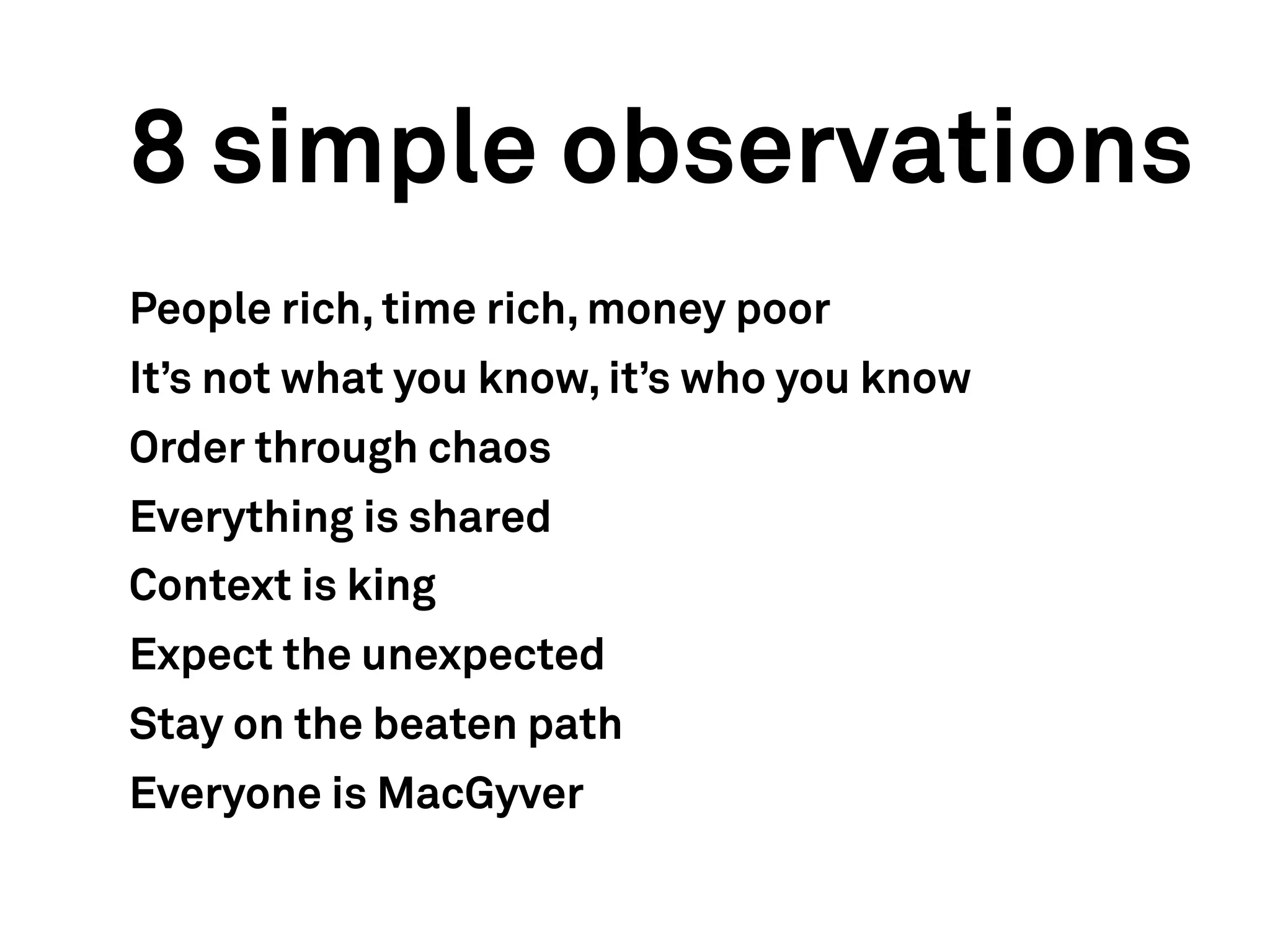 Designing for the rest of the world