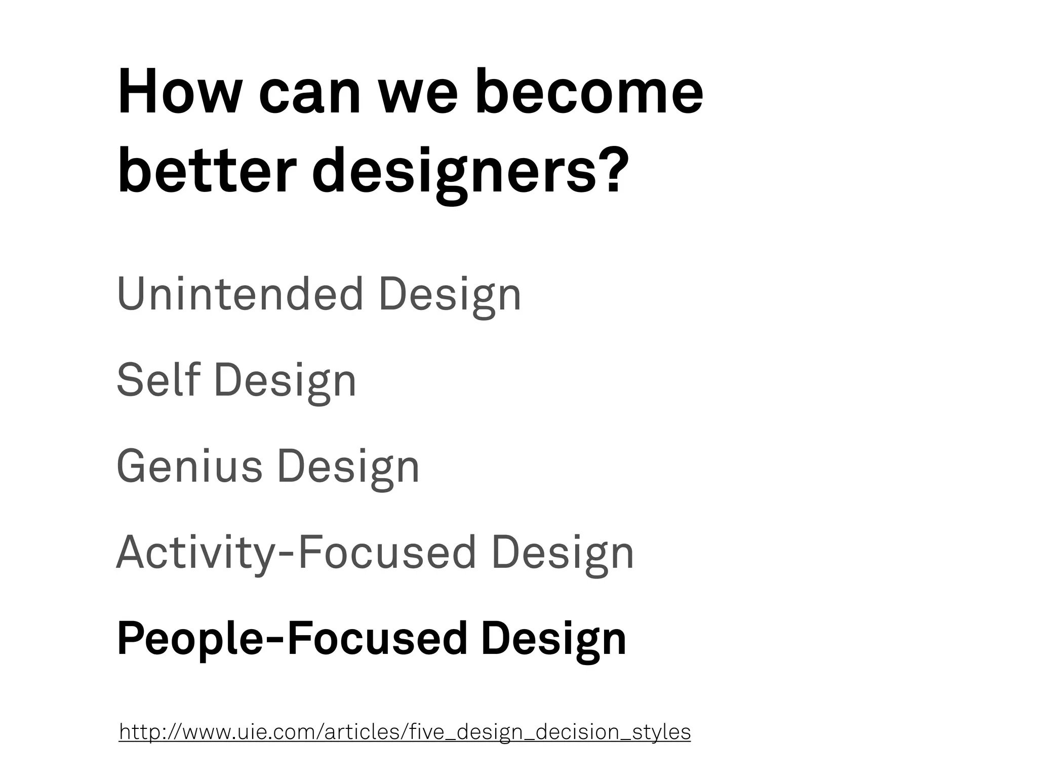 Designing for the rest of the world