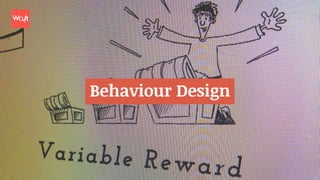 “Persuasion seems a
dirty word. It
shouldn’t be. We
should now embrace
that we’re in the
business of behaviour
change” - B...
