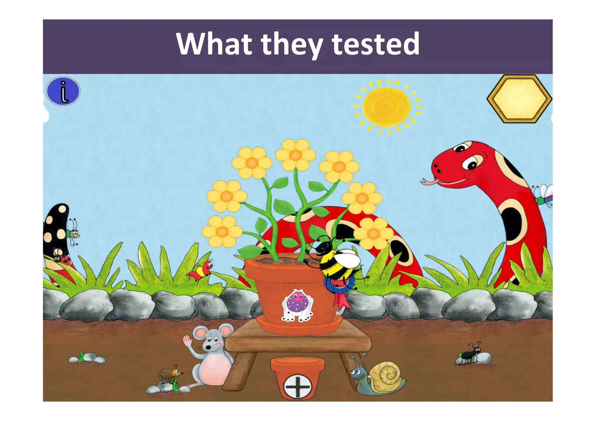 27 
What 
they 
tested 
 