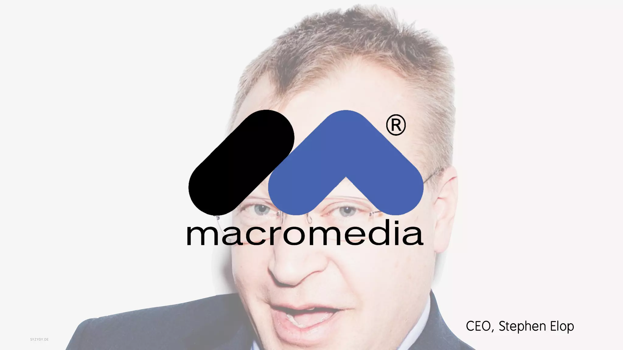 SYZYGY.DE
CEO, Stephen Elop
 