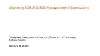 UX Camp HH | 16.08.2014 | Scrum & UCD 
Claudia Schönwälder 
Human Interface Design, Hamburg 
Project Management 
User Experience Research 
Scrum Master 
© Human Interface Design 4 
 