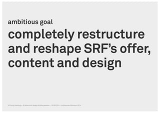 A Swiss Mini Design Thinking Session
