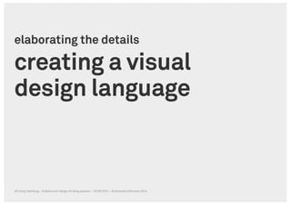 A Swiss Mini Design Thinking Session