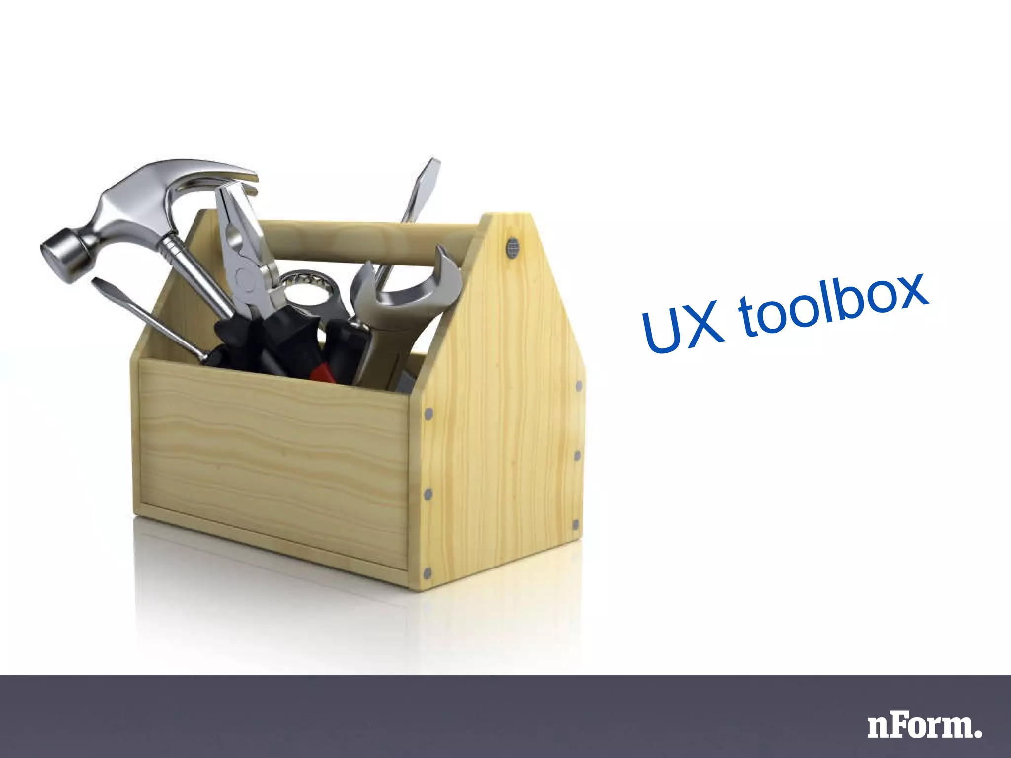 UX toolbox 