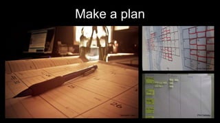 Make a plan
Phil Calçado
Chris Campbell
Nomadic Lass
 