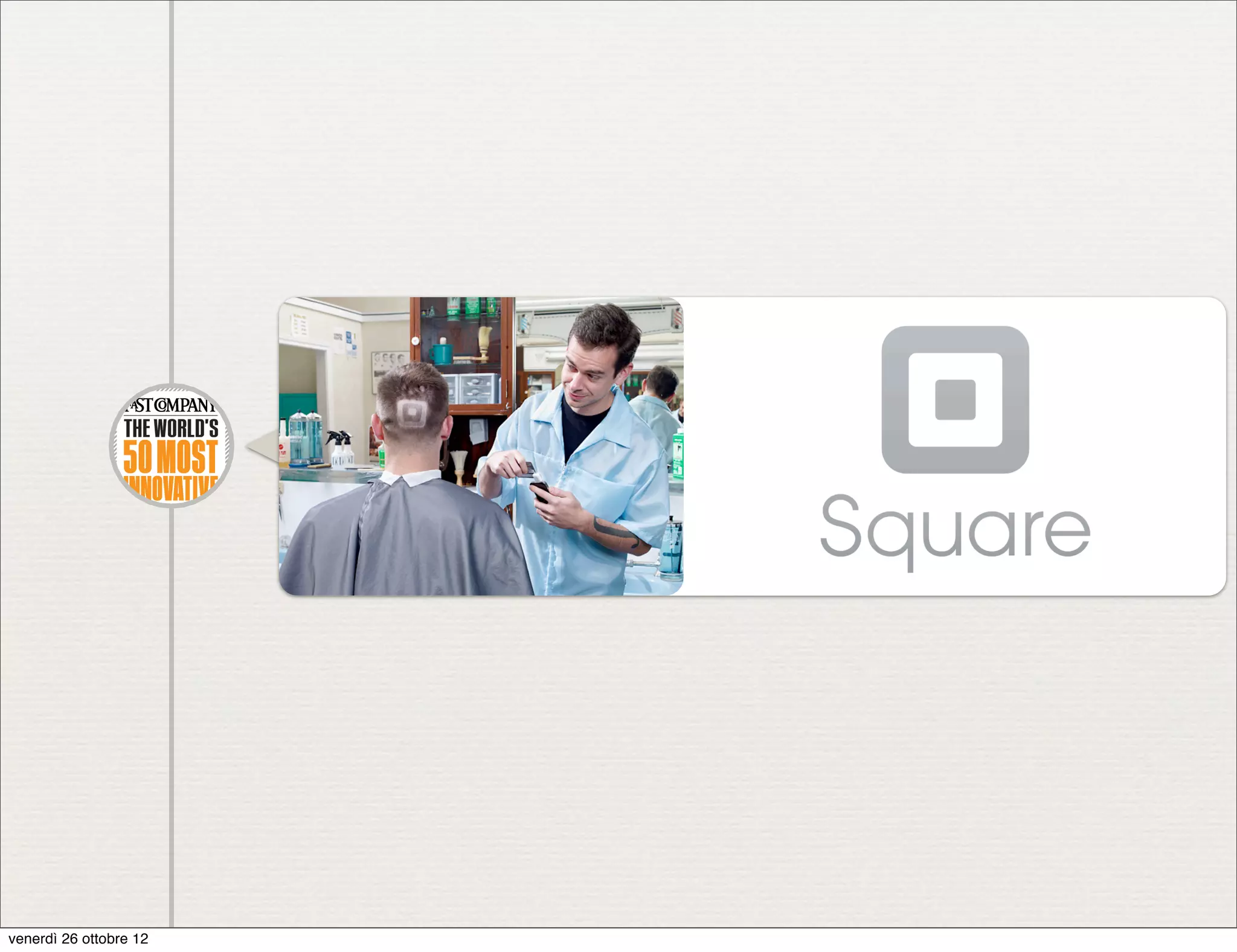 venerdì 26 ottobre 12
 