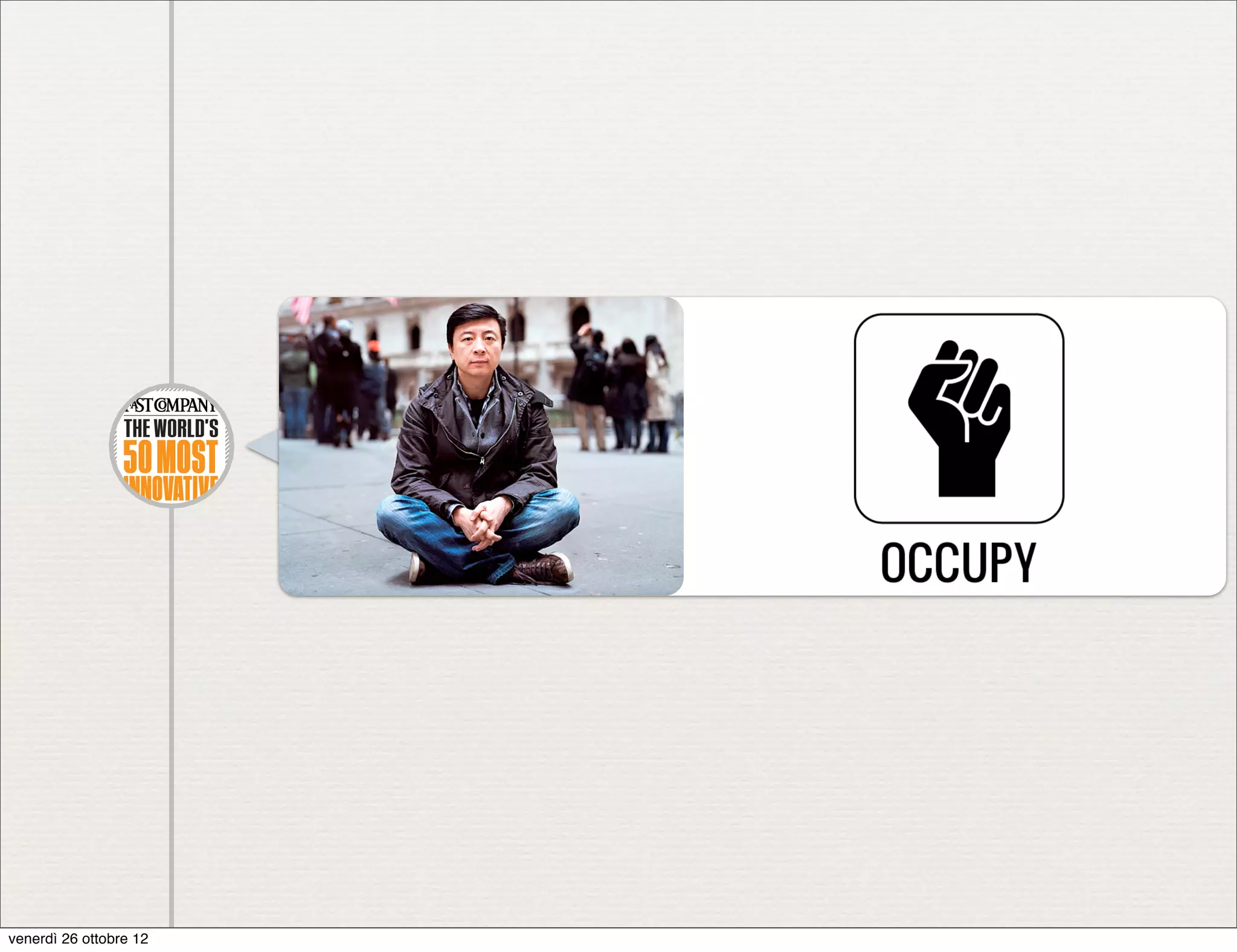 venerdì 26 ottobre 12
 