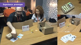 Experience prototype
 