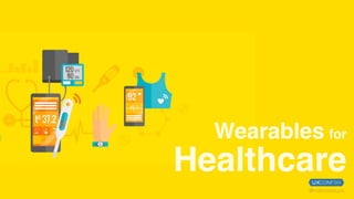 Wearables for
Healthcare
@marcossouza
 