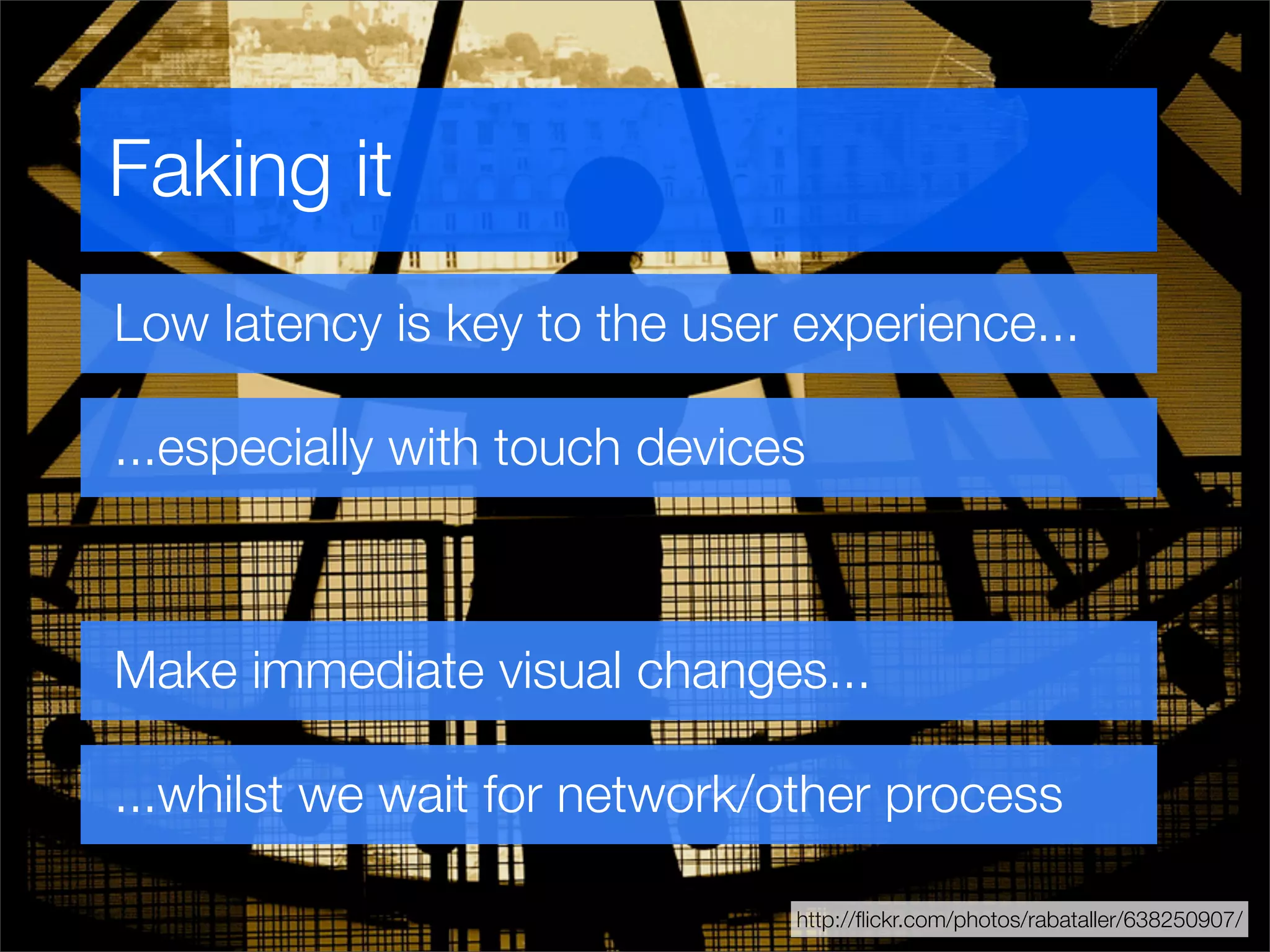Mobile UX - the intricacies of designing for mobile devices