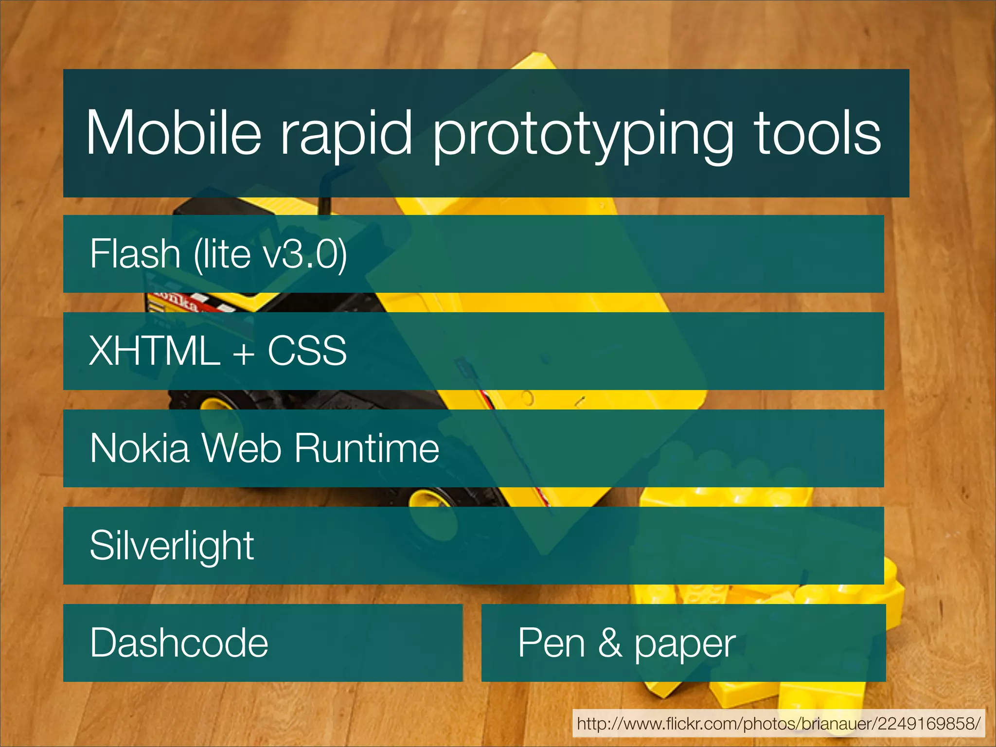 Mobile UX - the intricacies of designing for mobile devices