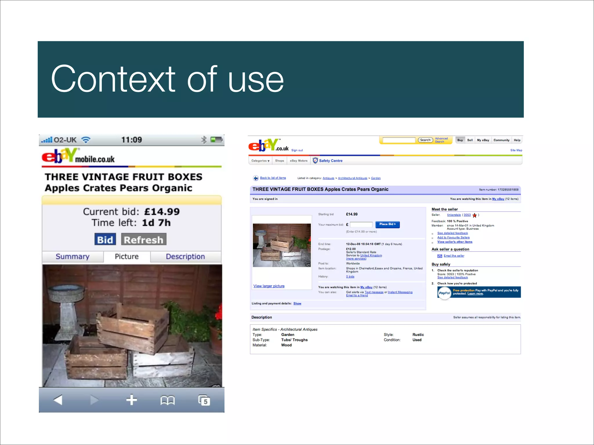 Mobile UX - the intricacies of designing for mobile devices