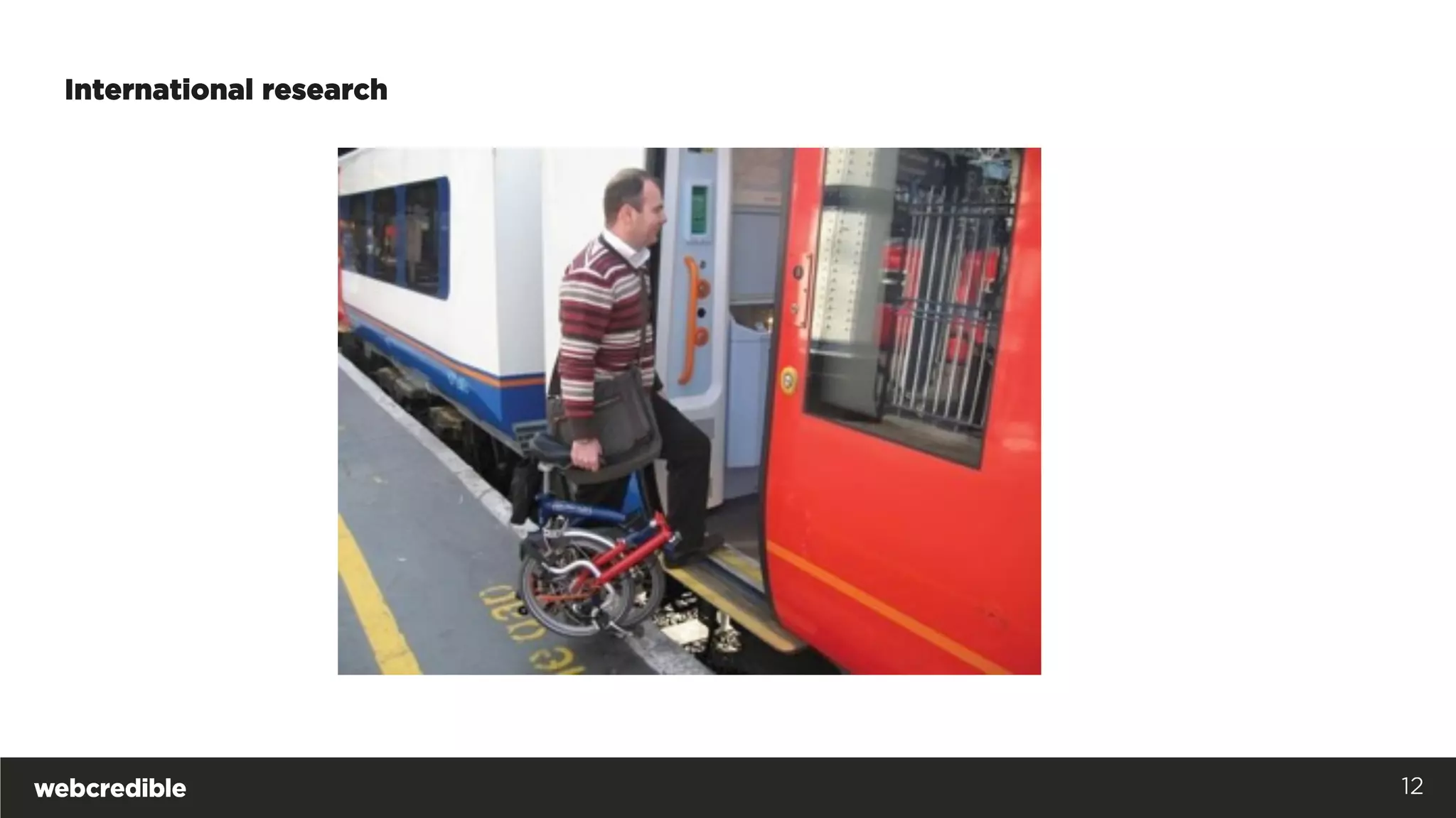 International research
12
 