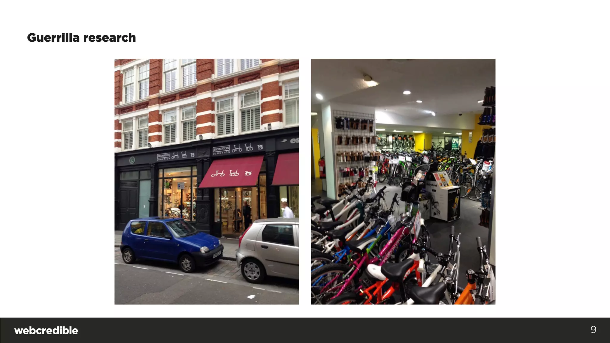 Guerrilla research
9
 