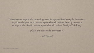Integración de UX en Scrum: Lecciones para compartir