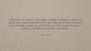 Integración de UX en Scrum: Lecciones para compartir