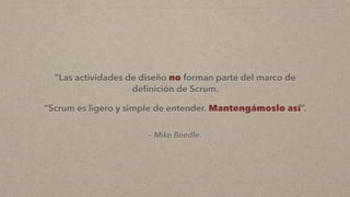 Integración de UX en Scrum: Lecciones para compartir
