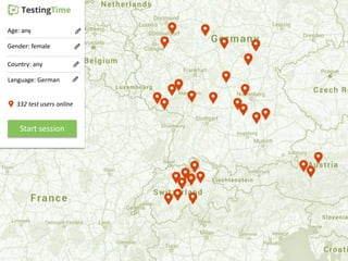 Age: any
Gender: female
Country: any
Start session
Language: German
332 test users online
 