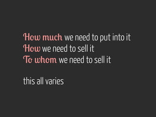 H-w /0%+ we need to put into it
H-w we need to sell it
T- w+-/ we need to sell it
this all varies

 