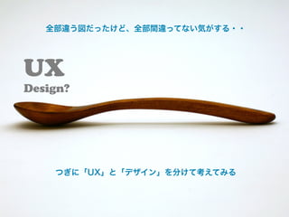 UX / Design
 