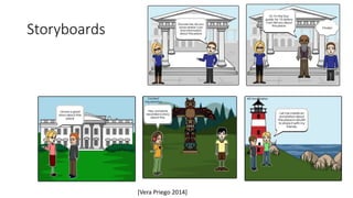 Storyboards
[Vera Priego 2014]
 