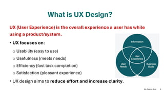 UX Design Fundamentals and Process Guide | PDF