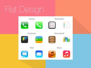 13
Flat Design
 