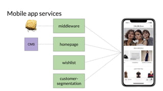 Microservices: challenges
N services x 2 envs (staging, prod) - still quite complex!
Maintaining a staging env becomes a h...