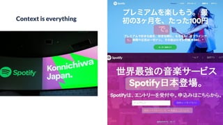 Context is everything
 