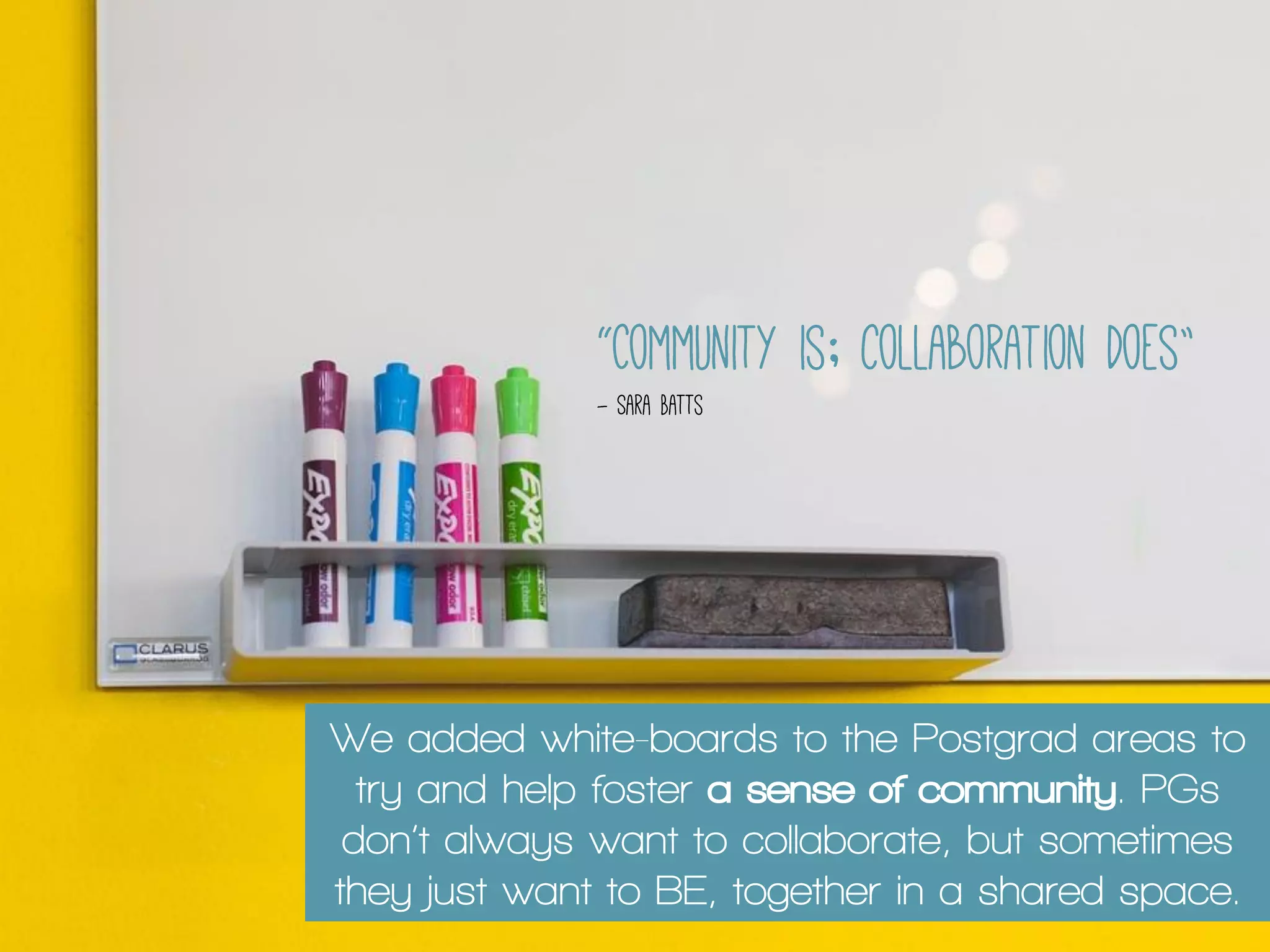 PART THREE: UX-LED CHANGES
 