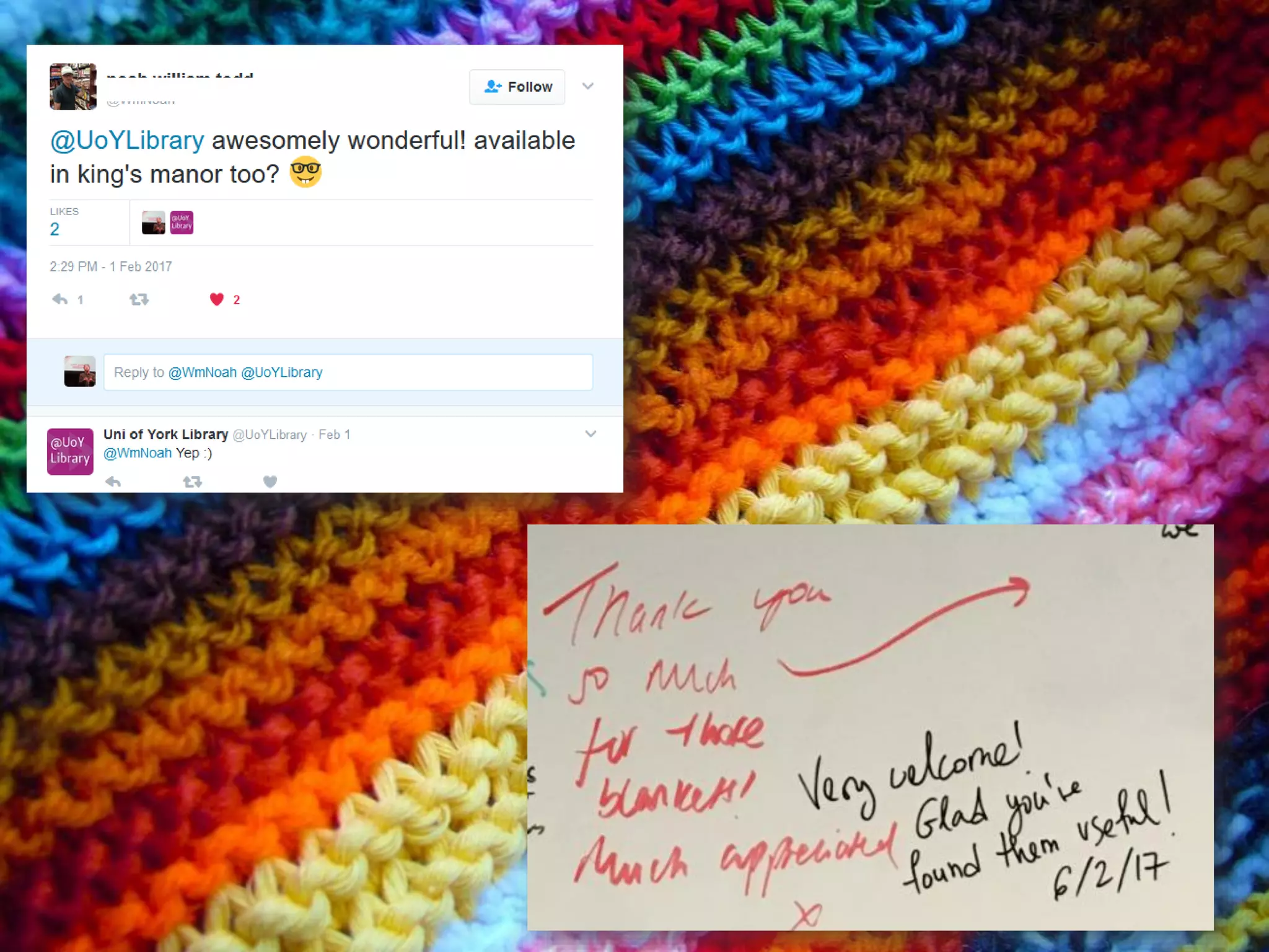 We changed the opening hours of
one of our sites to 24hrs, because
students told us they were reluctant
to use it if it meant setting up all
their stuff and then having to move
at 10pm when it previously closed
 