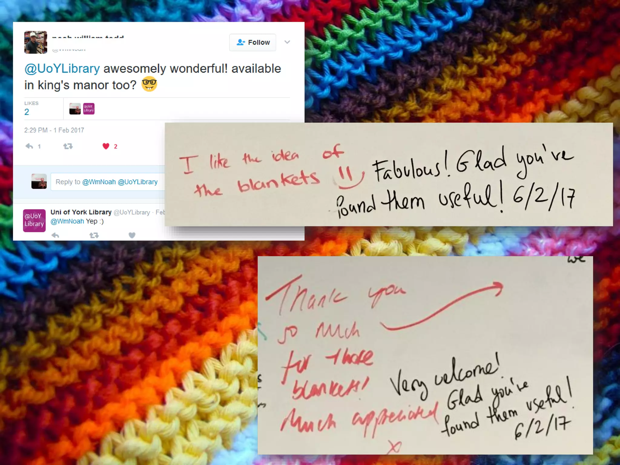 We added white-boards to the
Postgrad areas to try and help
foster a sense of community.
 