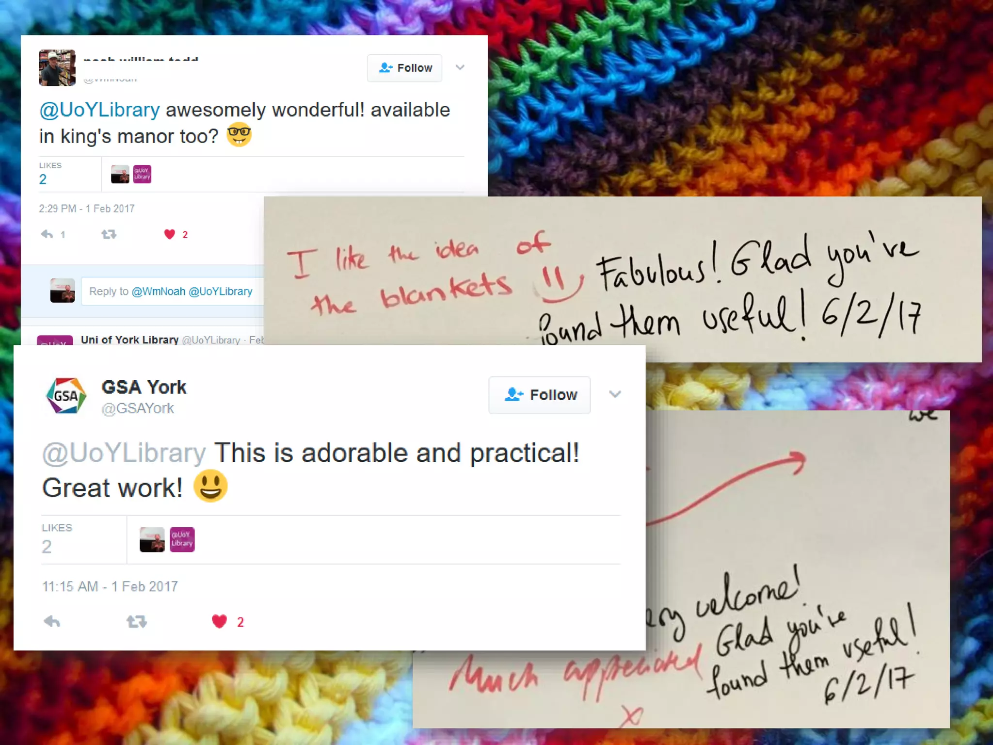 We bought blankets for all our sites.
It may not seem like much, but…
 