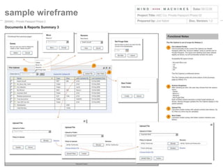 sample wireframe