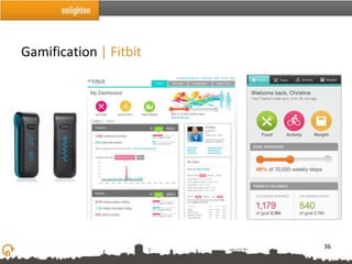 Gamification | Fitbit




                        36
 