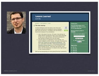 PRESENTED IN LONDON, JULY 2011   INFO@LUXR.CO
 