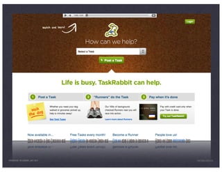 PRESENTED IN LONDON, JULY 2011   INFO@LUXR.CO
 