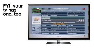 For agencies, all roads lead to digital
• Even if owned media is just a
small fraction of an agency’s
business, most ad campaigns
drive users to the web
• It’s a key consideration during
creative and media planning
Sites & Apps
Social
Digital Ads
Traditional
Typical Agency Revenue Pie
 
