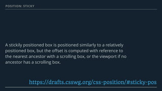 https://drafts.csswg.org/css-scroll-snap-1/
 