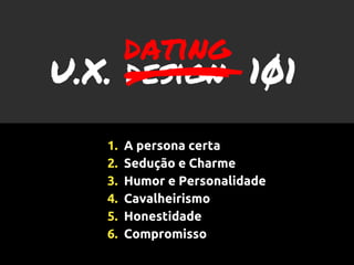 U.X. I LOVE YOU - Guia Profusamente ilustrado para seduzir e apaixonar o utilizador