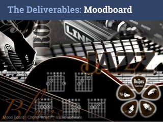 The Deliverables: Moodboard
 